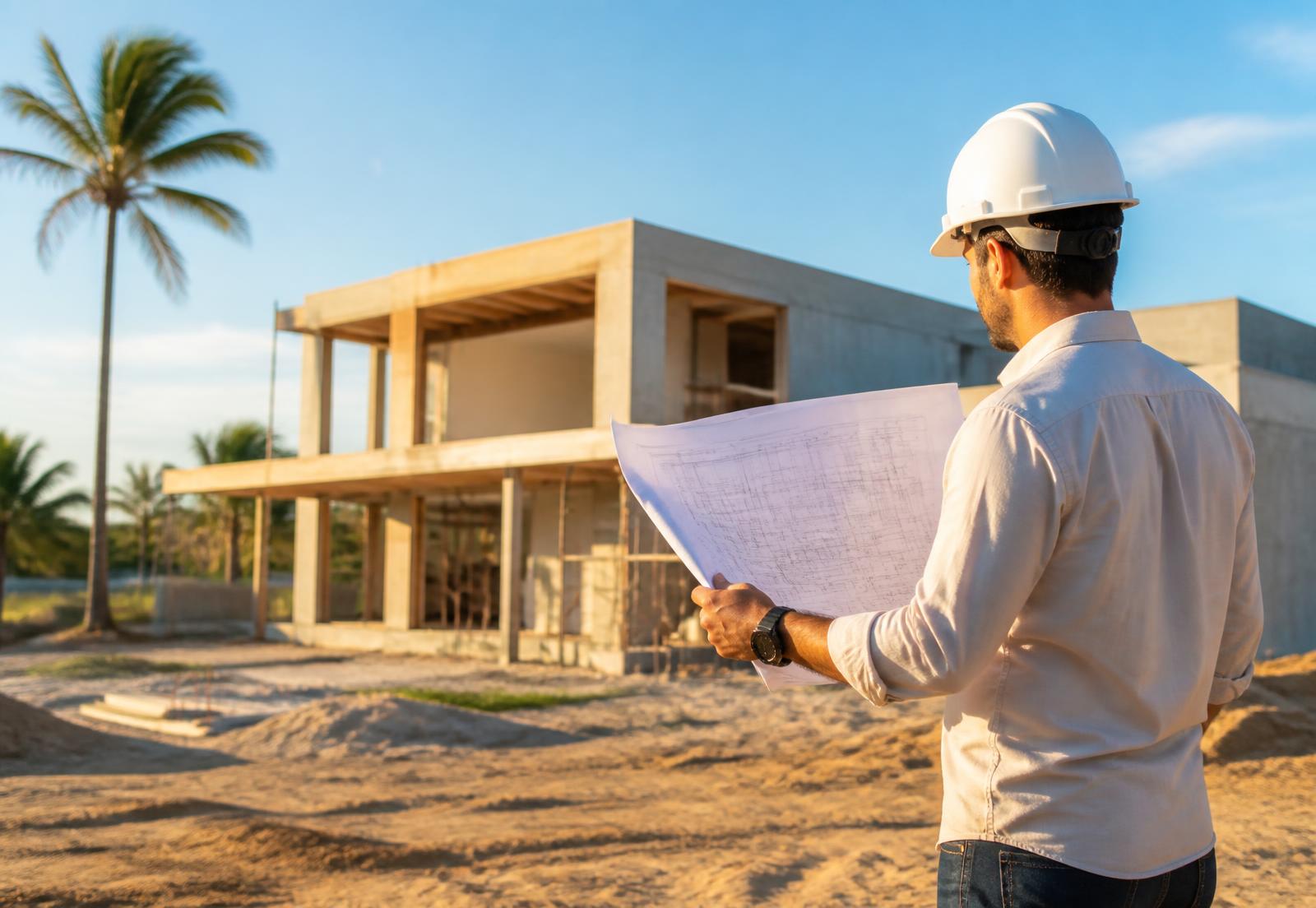 Fiscalização técnica diária em cada etapa da obra.